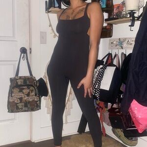 NWT Black Skims Fits Everyone Onesie